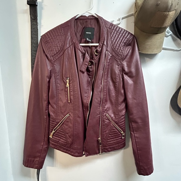 Forever 21 Faux Leather Jacket - Picture 1 of 3